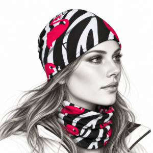 Bonnet technique randonnée et/ou sous-casque FLAMANT ROSE
