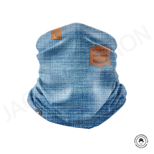 Tour de cou technique++ JEAN DENIM