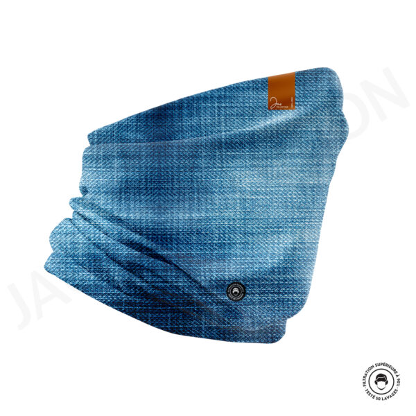 Tour de cou technique++ JEAN DENIM – Image 2