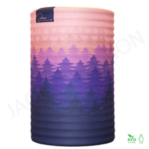 Tour de cou léger 100% Eco Responsable FORET DE SAPINS multifonctionnel ultra doux – Image 3
