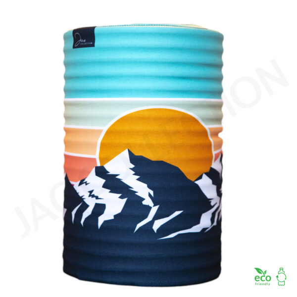 Tour de cou multifonctionnel léger ultra doux 100% Eco Responsable SUNSET – Image 3