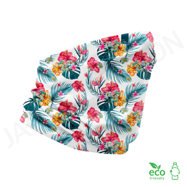 Tour de cou tropical multifonctionnel léger ultra doux 100% Eco Responsable TROPICAL – Image 2