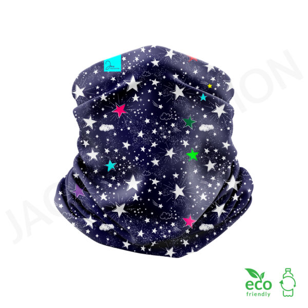 Tour de cou léger GALAXIE 100% Eco Responsable multifonctionnel ultra doux