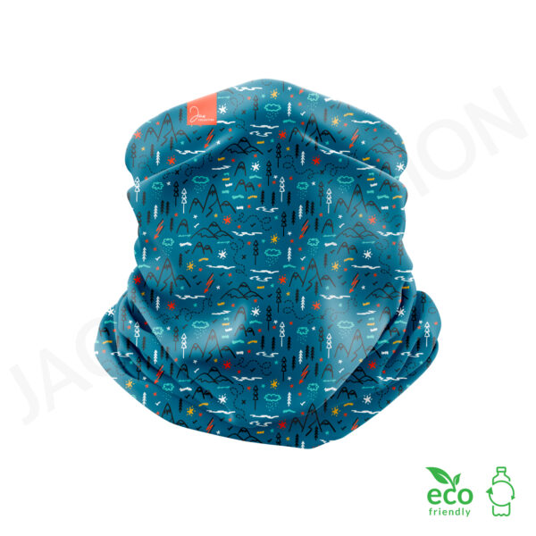 Tour de cou léger 100% Eco Responsable NATURE multifonctionnel ultra doux