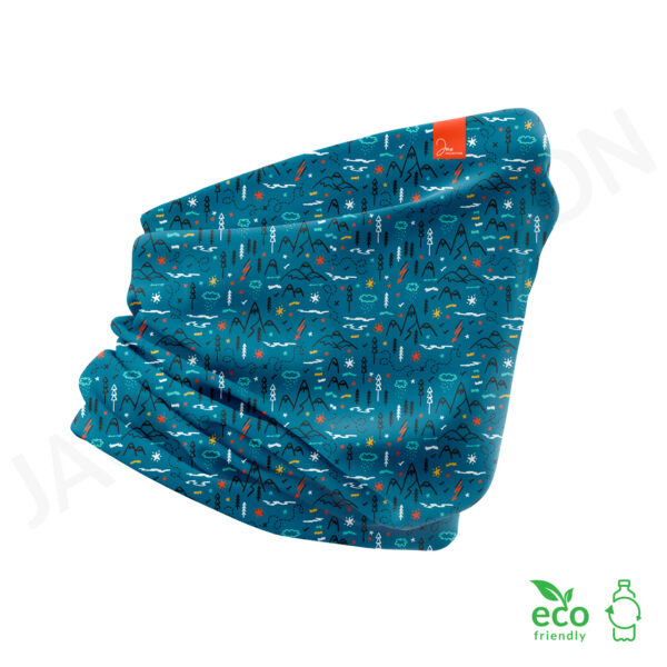Tour de cou léger 100% Eco Responsable NATURE multifonctionnel ultra doux – Image 2