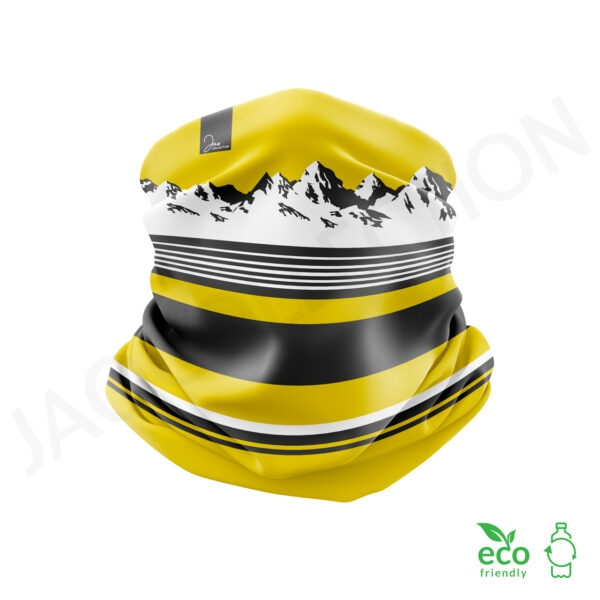 Tour de cou léger 100% Eco Responsable LES CIMES multifonctionnel ultra doux