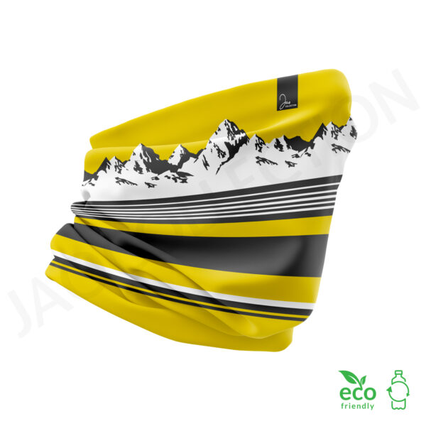 Tour de cou léger 100% Eco Responsable LES CIMES multifonctionnel ultra doux – Image 2