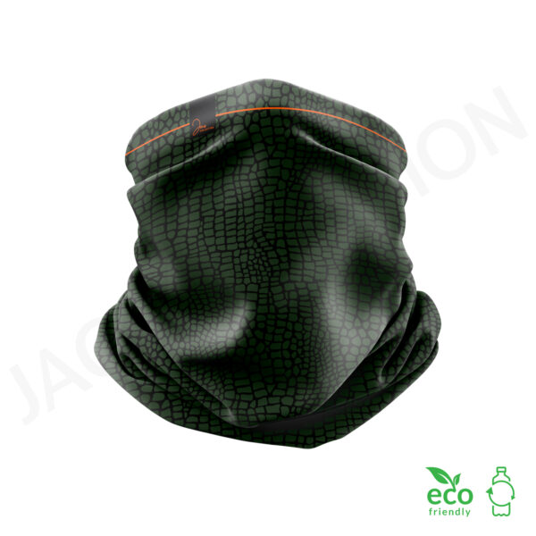 Tour de cou léger 100% Eco Responsable LE CROCO multifonctionnel ultra doux