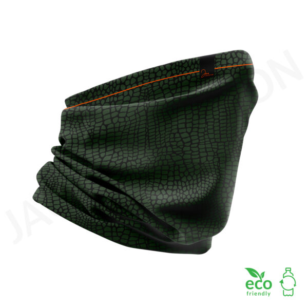 Tour de cou léger 100% Eco Responsable LE CROCO multifonctionnel ultra doux – Image 2
