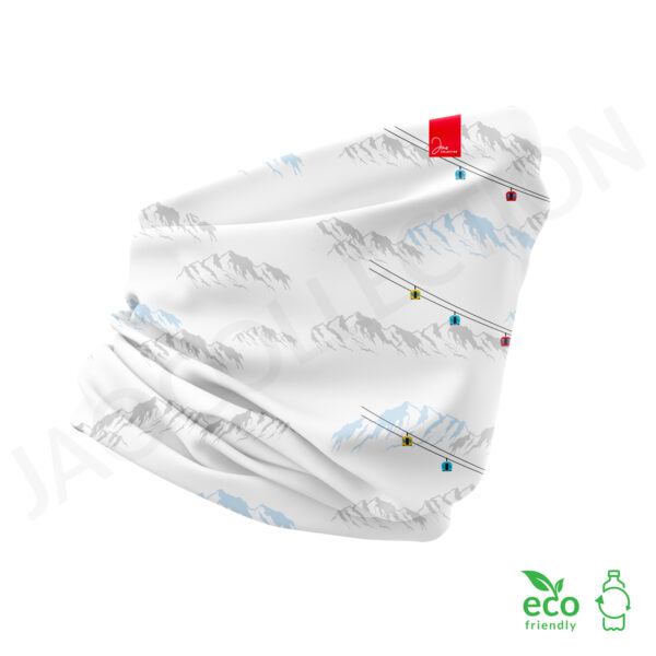 Tour de cou léger 100% Eco Responsable GONDOLA multifonctionnel ultra doux – Image 2