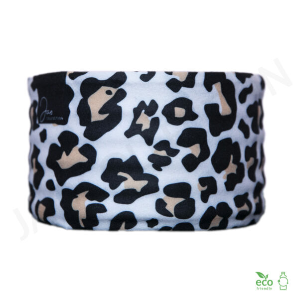 Bandeau  LEOPARD MARRON ultra doux 100% Eco Responsable – Image 3