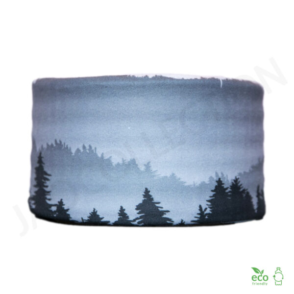 Bandeau polaire recyclée FORET NOIRE ultra doux – Image 3