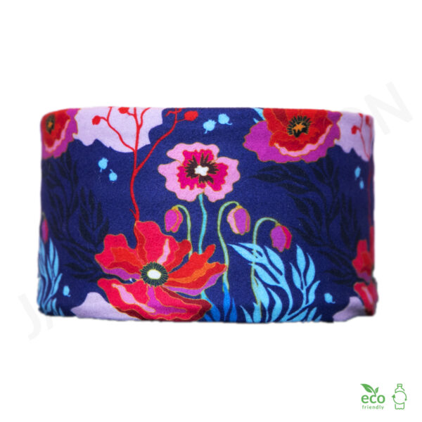Bandeau polaire recyclée FLOWERS ultra doux – Image 2