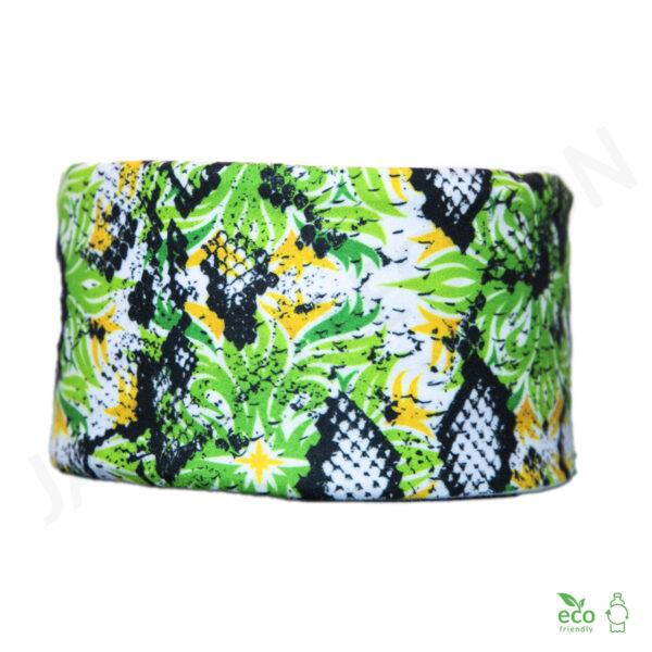 Bandeau polaire recyclée PYTHON FLEURI ultra doux – Image 3