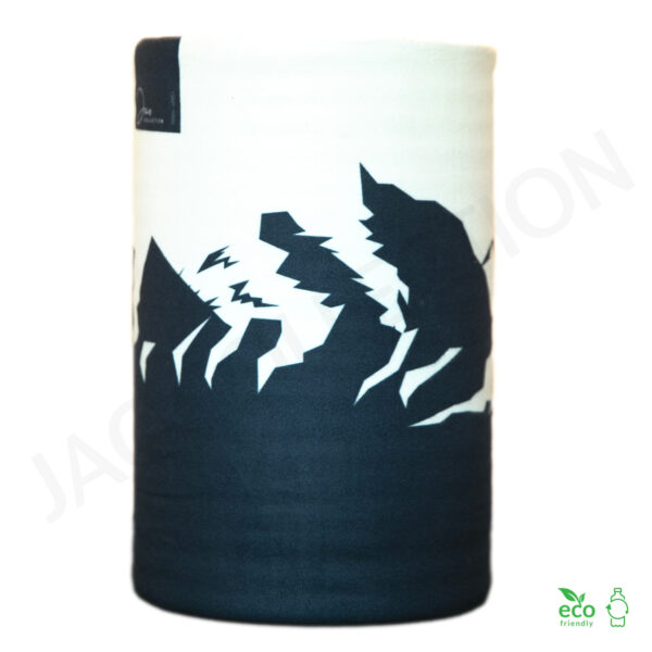 Tour de cou doublé polaire MONTAGNE BLEUE ultra doux 100% Eco Responsable – Image 3