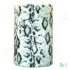 Tour de cou doublé polaire PYTHON BLANC ultra doux 100% Eco Responsable – Image 3