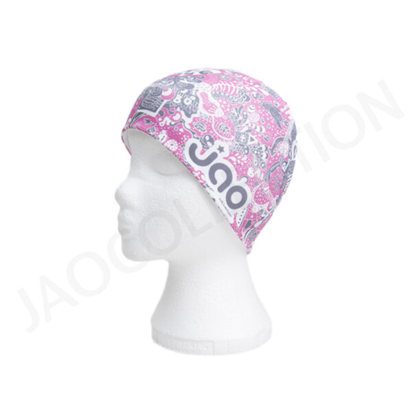 Bonnet technique rose Motifs graphiques