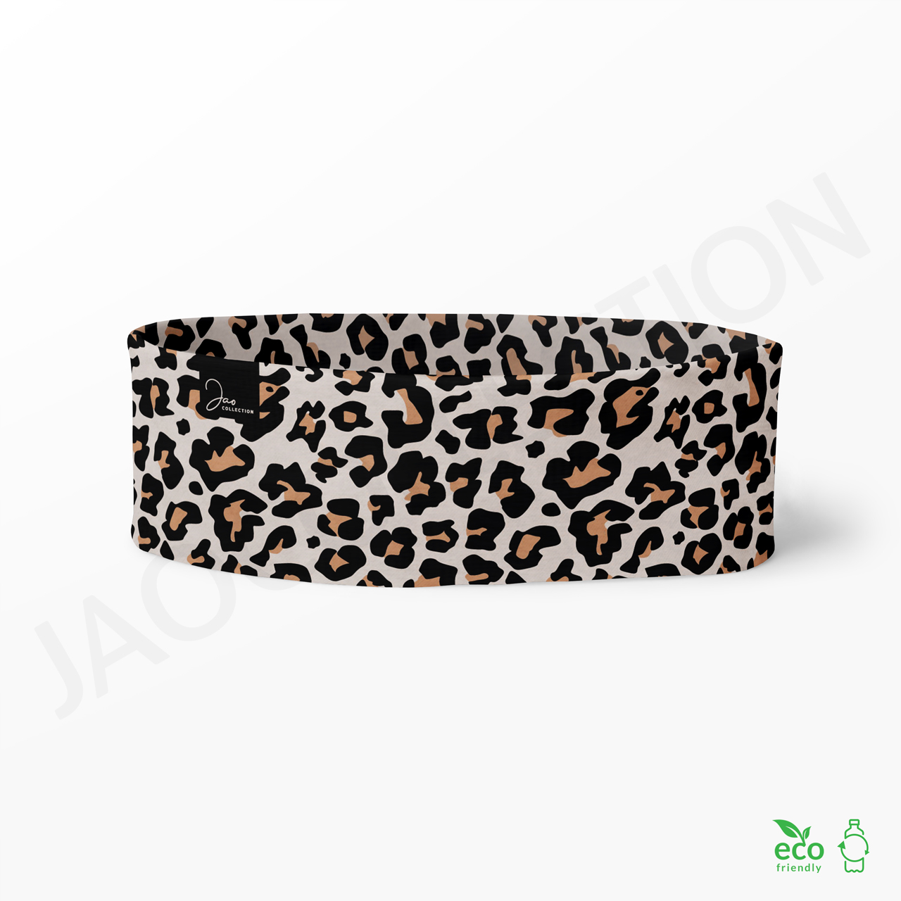 Bandeau léopard Léo - headband chaud hiver pour femme en lainage - Comptoir  Doré