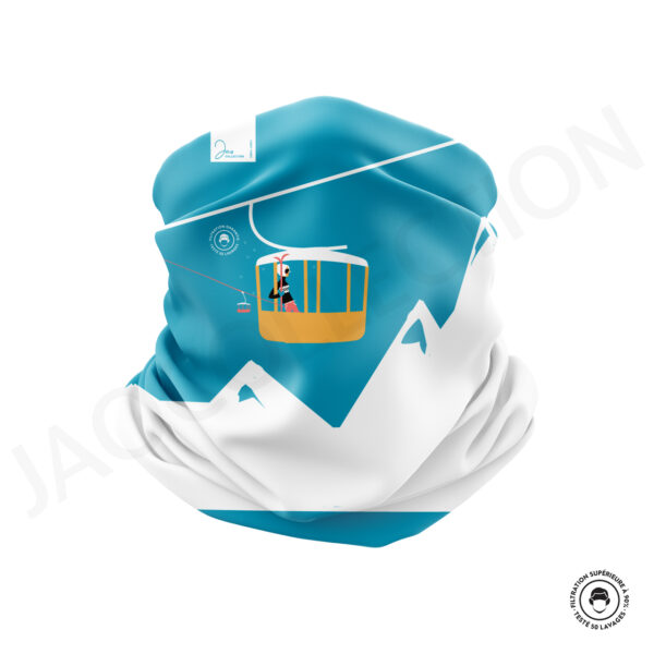 Chaussette de ski mixte CABINE VINTAGE – Image 3