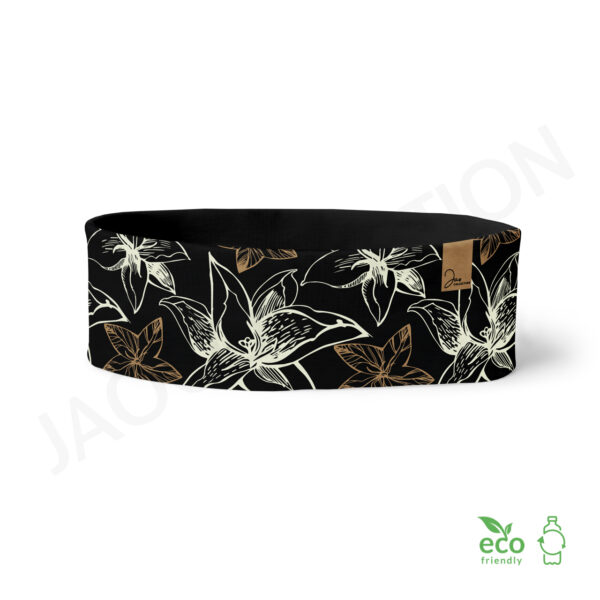 Tour de cou 100% polaire recyclée LES FLEURS ultra doux – Image 2