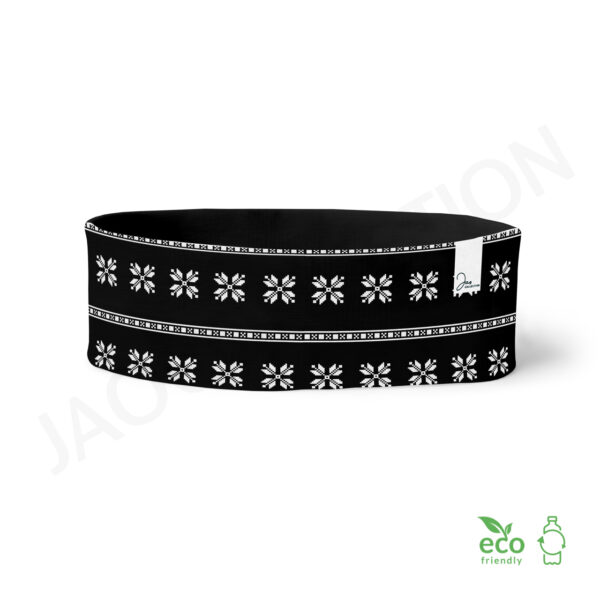 Bandeau polaire recyclée FLOCONS SCANDINAVES ultra doux