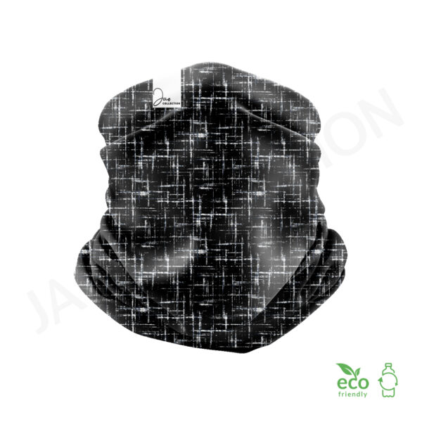 Tour de cou doublé polaire GRAPHIQUE ultra doux 100% Eco Responsable
