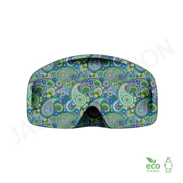 Bandeau polaire recyclée BANDANA VERT ultra doux – Image 3