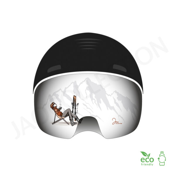 Housse pour visière intégrée aux casques SKI AND CHILL