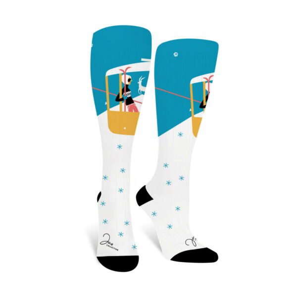 Chaussette de ski mixte CABINE VINTAGE
