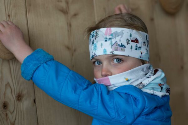 Tour de cou technique/thermique enfant LE VILLAGE – Image 2