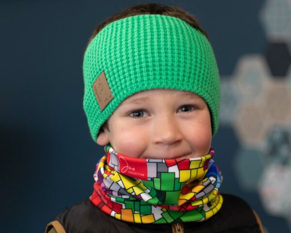 Tour de cou technique/thermique enfant multicolore CRAFT – Image 3