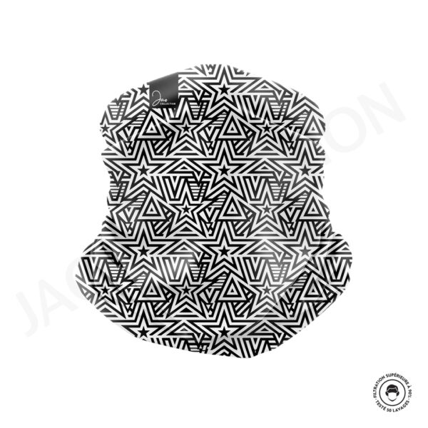 Tour de cou technique/thermique ETOILES GEOMETRIQUES