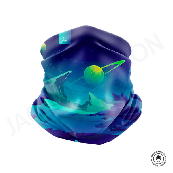 Bandeau technique/thermique enfant bleu ASTRES – Image 2