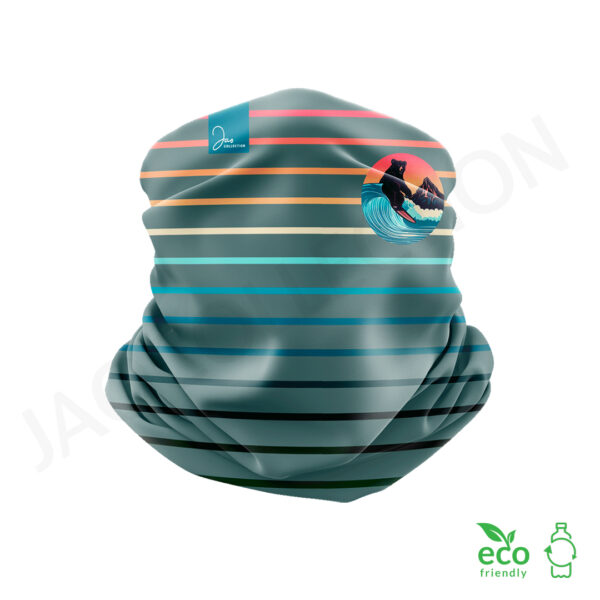 Tour de cou 100% polaire recyclée OURS ultra doux