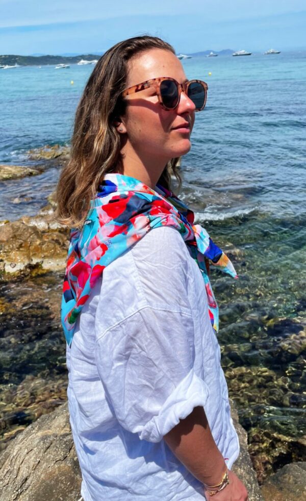 GRAND FOULARD ULTRA DOUX AUTOMNAL – Image 3