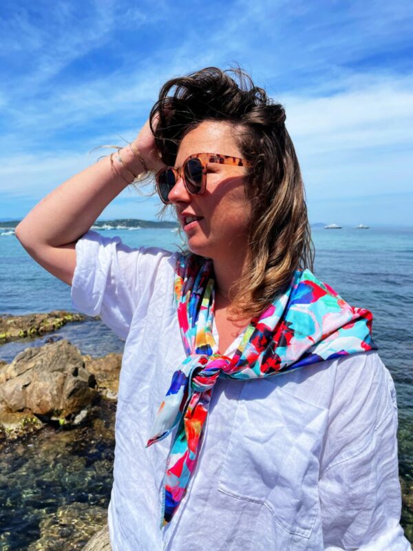 GRAND FOULARD ULTRA DOUX AUTOMNAL – Image 4