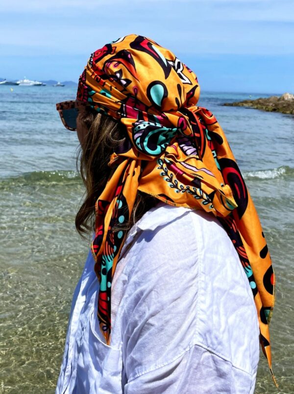 GRAND FOULARD ULTRA DOUX INDIAN – Image 5