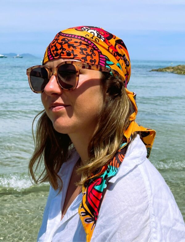 GRAND FOULARD ULTRA DOUX INDIAN – Image 4