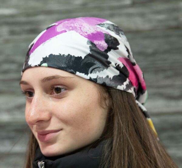 GRAND FOULARD ULTRA DOUX STAR PASTEL – Image 4