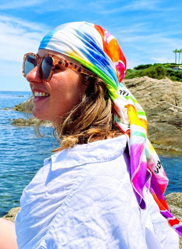 GRAND FOULARD ULTRA DOUX COLOR FISH (Copie) – Image 4