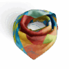 GRAND FOULARD ULTRA DOUX COLOR FISH