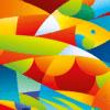 GRAND FOULARD ULTRA DOUX COLOR FISH – Image 2