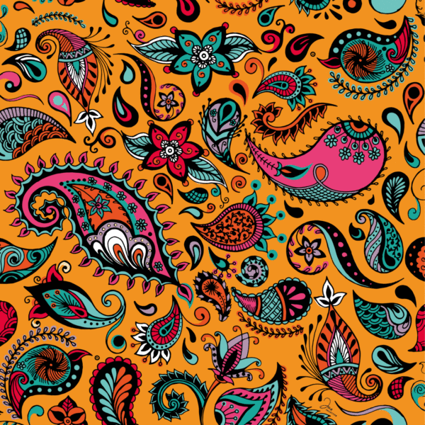 GRAND FOULARD ULTRA DOUX INDIAN – Image 2