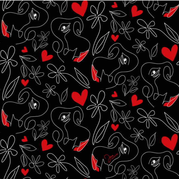 PETIT FOULARD ULTRA DOUX AMOR – Image 2