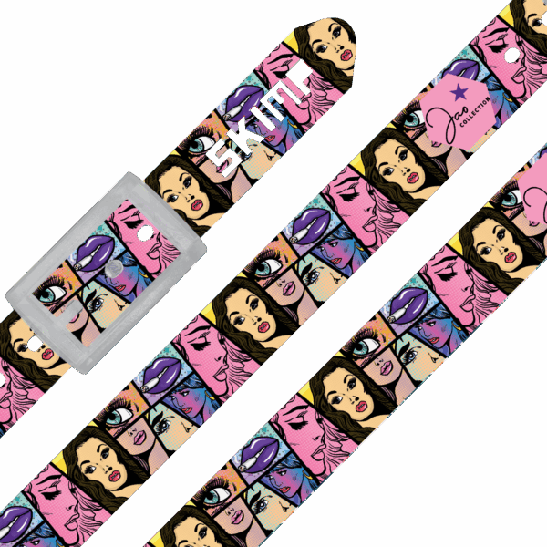 CEINTURE AJUSTABLE POP ART