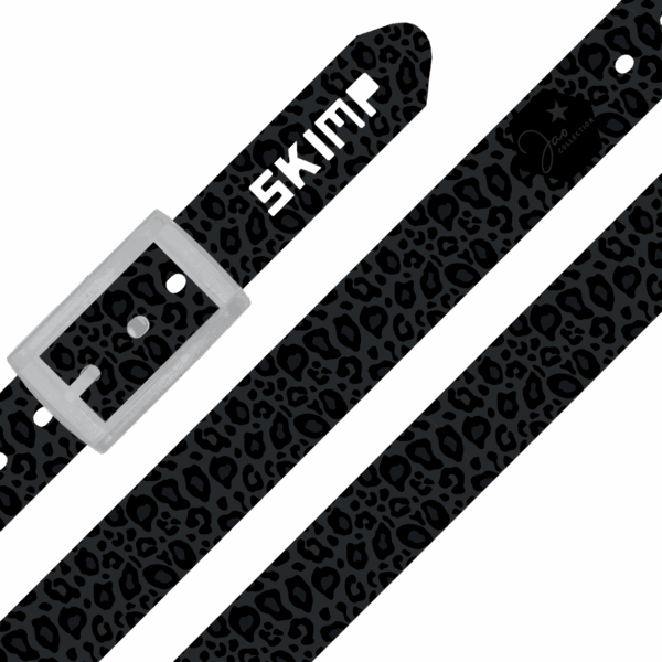Bandeau eco technique doublé micro polaire LEOPARD NOIR – Image 2