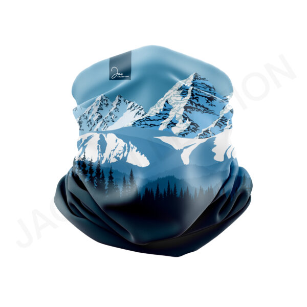 Tour de cou recyclé mi-saison ultra doux BLUE MOUNTAIN