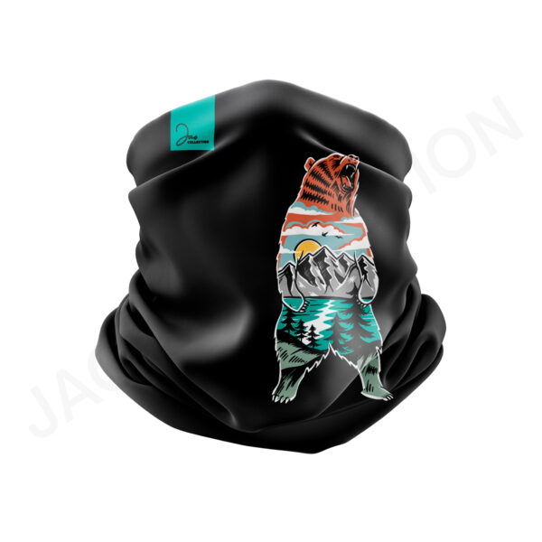 Tour de cou100% polaire recyclée OURS ultra doux