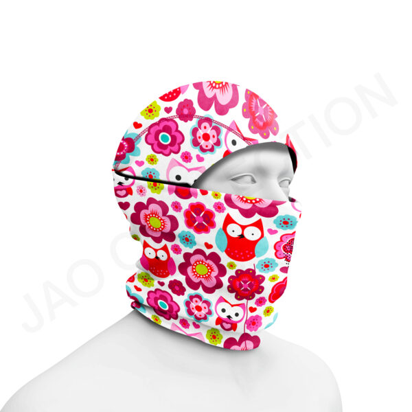 Tour de cou 100% polaire recyclée HIBOUX ultra doux – Image 2
