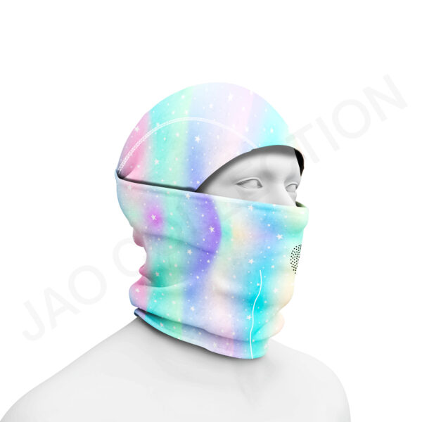 Cagoule balaclava 2 en 1 respirante multi-positions NUANCES
